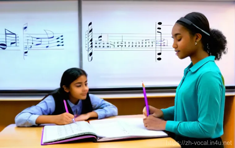 보컬트레이너 시험 준비 팁 - **Prompt 1: The Inspiring Vocal Architect**
    A professional female vocal coach, in her early 30s,...